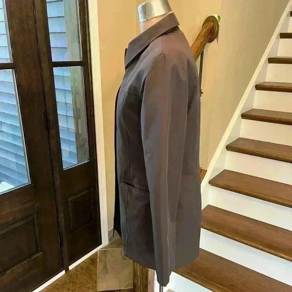 Express Gray Water-Resistant Coat - Size 2 - Picture 2 of 4